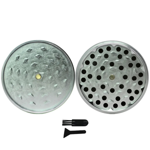 Moledor Metalico Silver 4 Pcs 73mm Galaxy