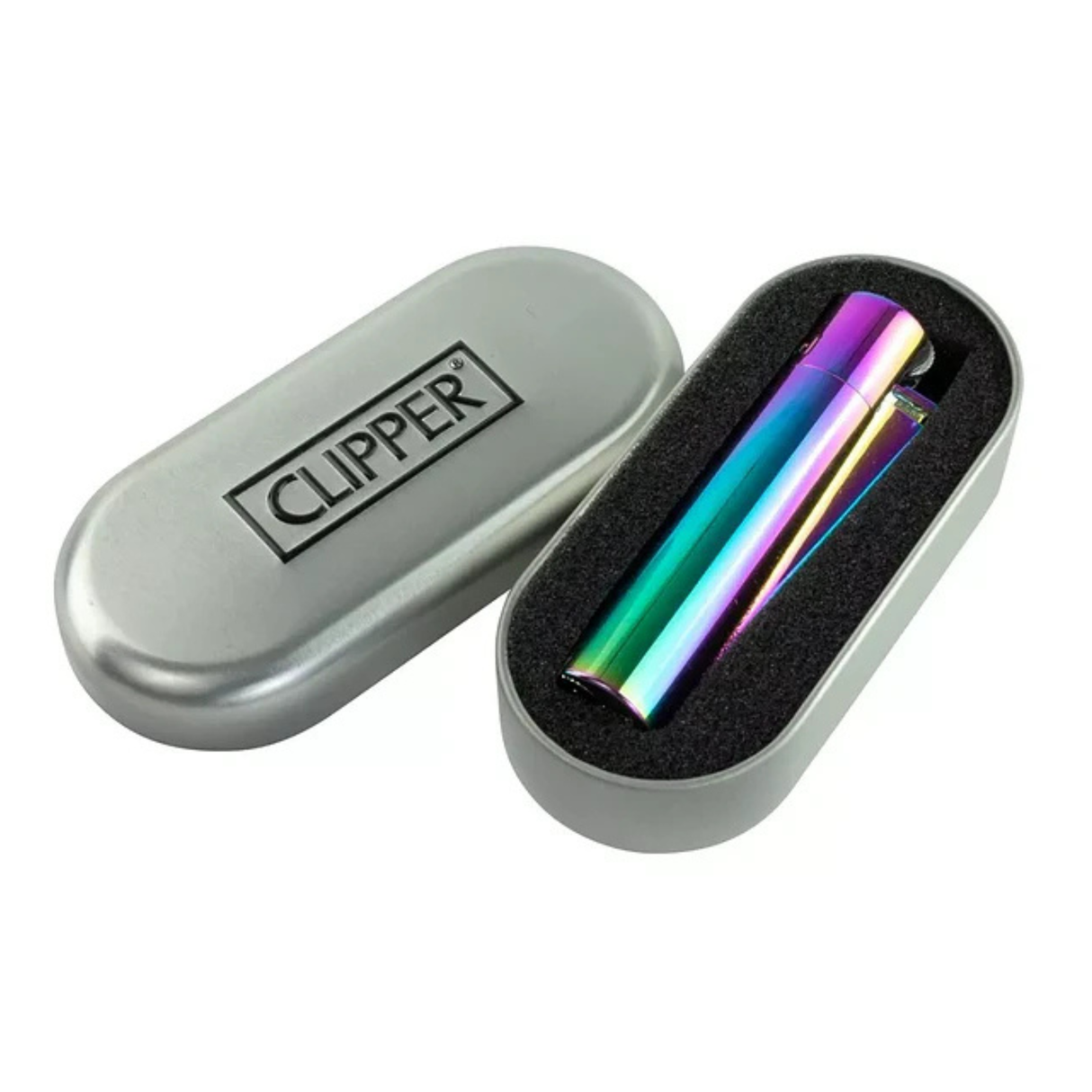 Encendedor Clipper Metalico Icy