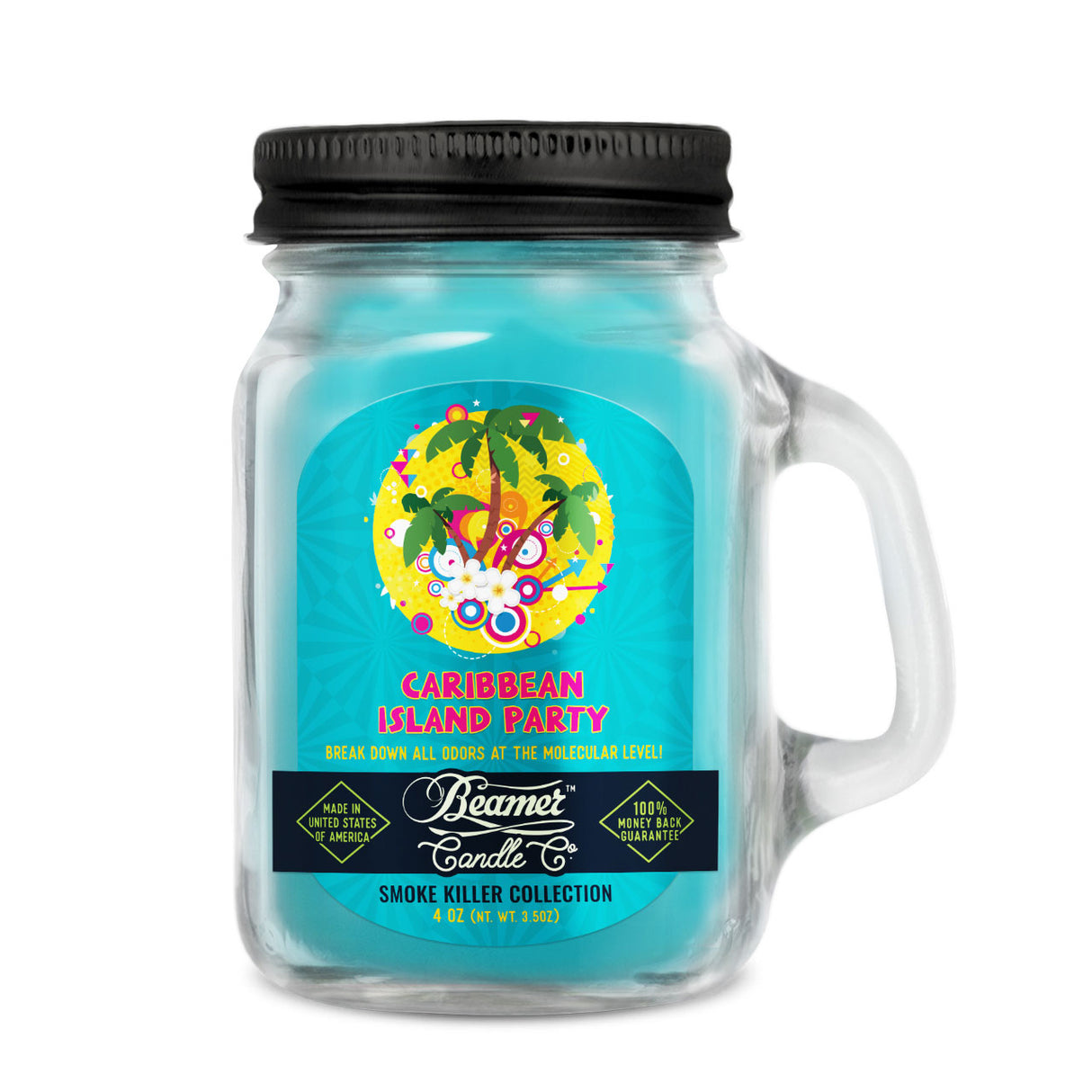 Vela Small Caribbean Island Party - Beamer Candle
