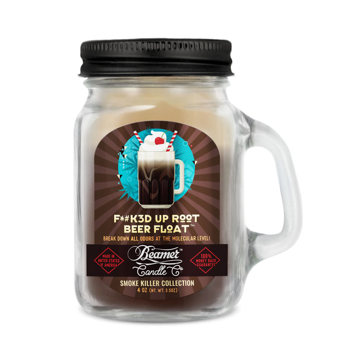 Vela Small F*#k3d Up Root Beer Float - Beamer Candle
