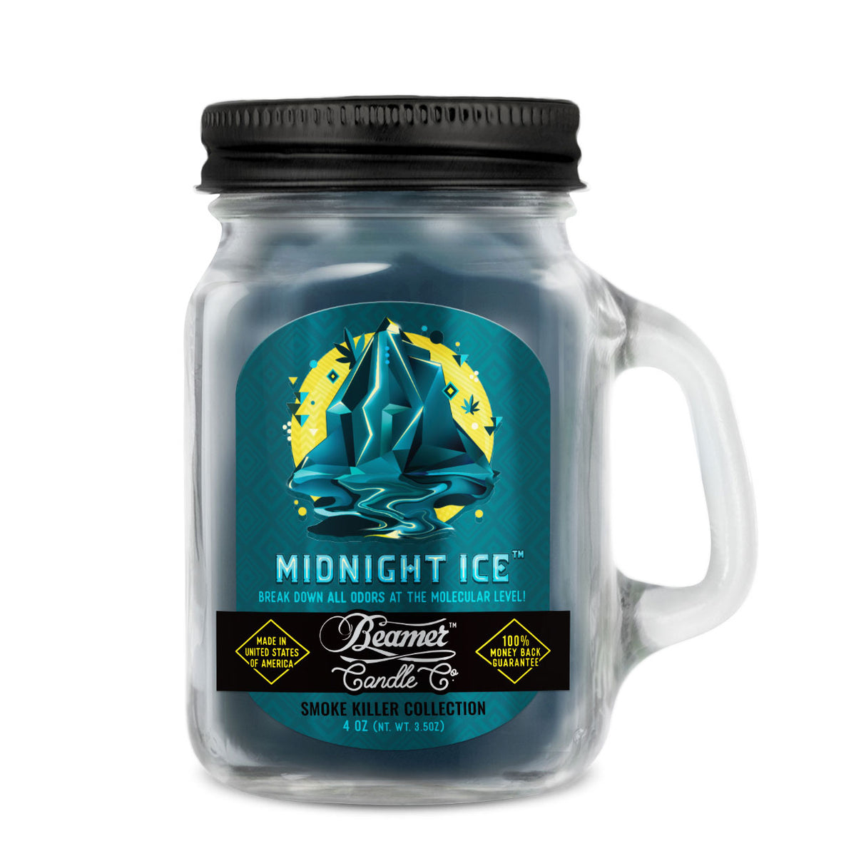 Vela Small Midnight Ice - Beamer Candle