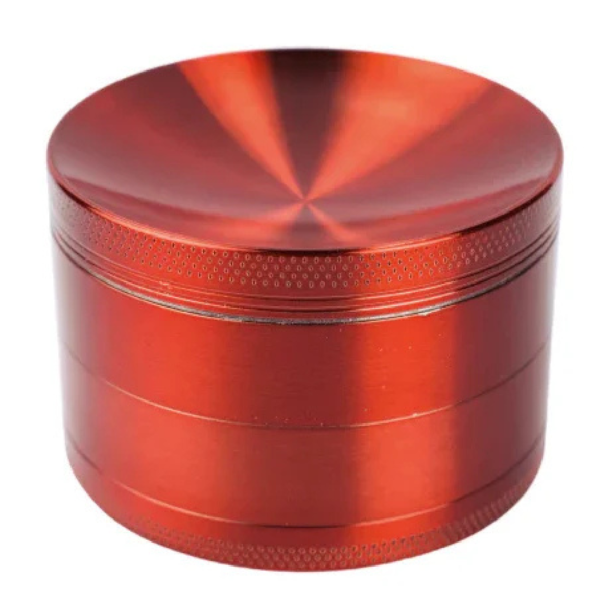 Moledor Metalico 40Mm 4 Pcs Concavo Rojo