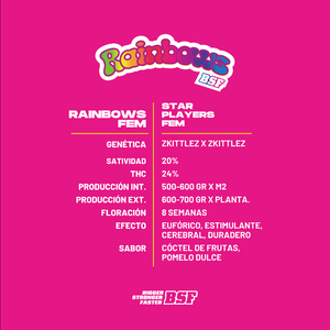 Rainbows Feminizada - BSF Seeds #3