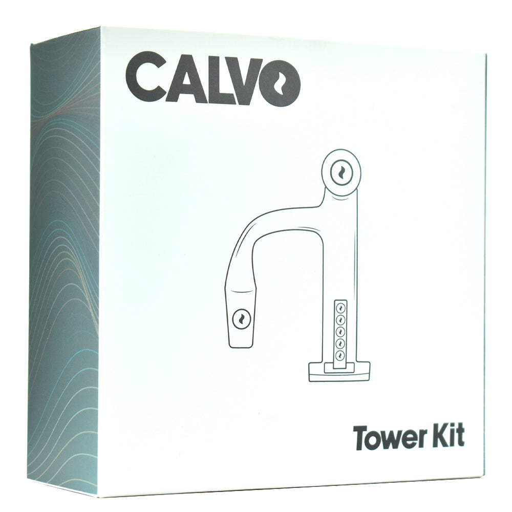 Banger Tower Set Full Weld 14 mm Calvoglass
