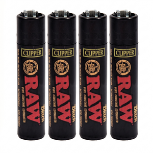 Encendedor Clipper Raw Black