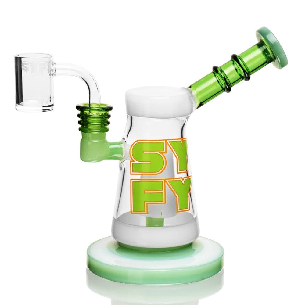 Bong Rig Con Banger Green 16Cm - SYFY