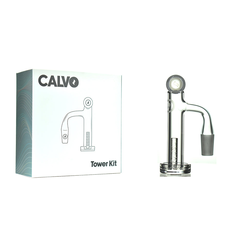 Banger Tower Set Full Weld 14 mm Calvoglass