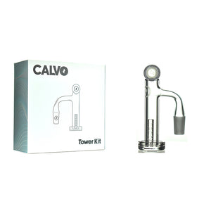 Banger Tower Set Full Weld 14 mm Calvoglass