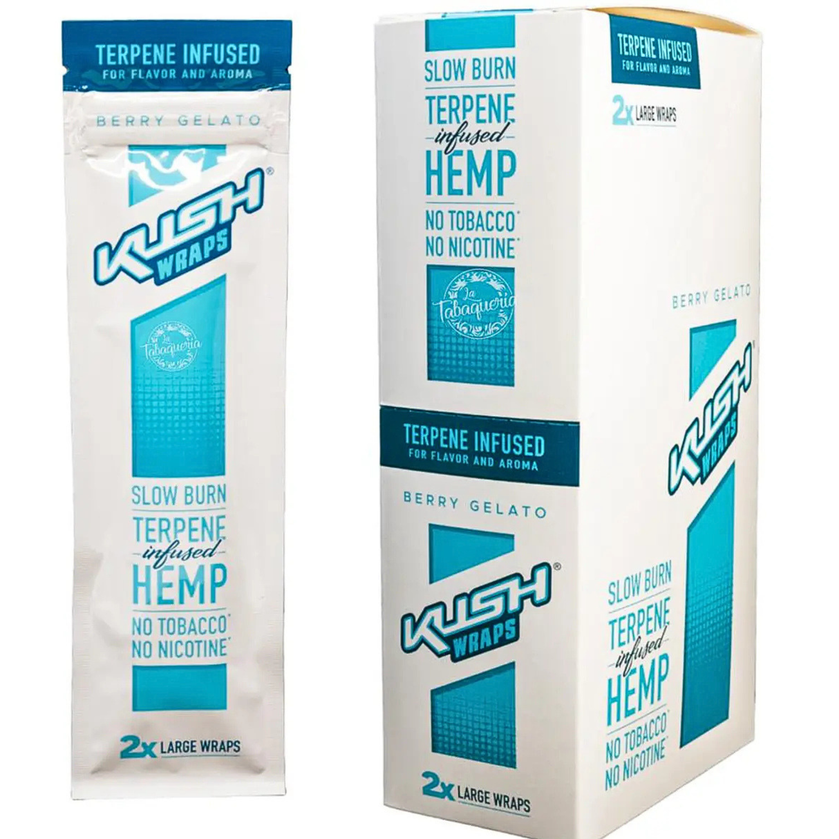 Kush Hemp Wrap Terpene Infused Berry Gelato