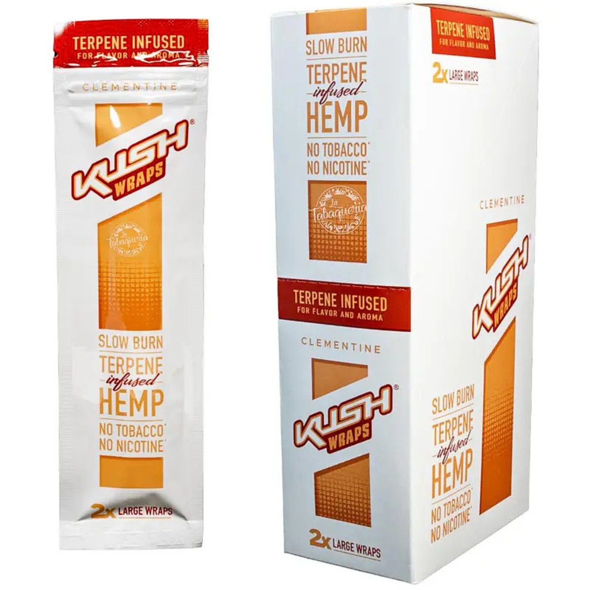 Kush Hemp Wrap Terpene Infused Clementine
