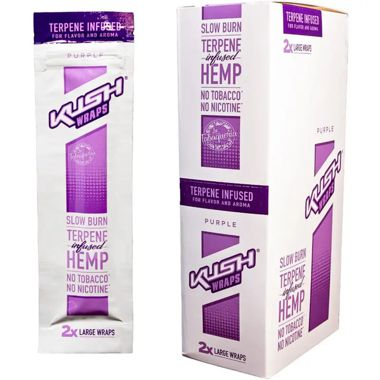 Kush Hemp Wrap Terpene Infused Purple