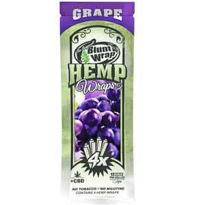 Blunt Hemp Wrap x 4 Sabor Grape