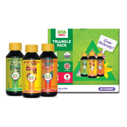 Pack De Fertilizantes Triangle Pack Atami 750 ml