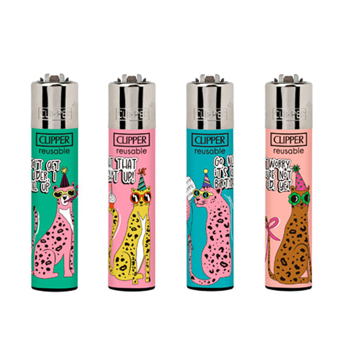 Encendedor Clipper Birthday Leopards