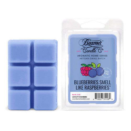 Vela Wax Drop Blueberries Smell Like Raspberries Edición Limitada - Beamer Candle