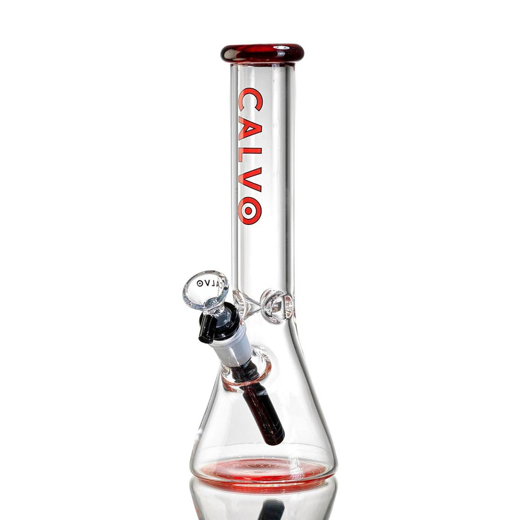 Beaker Red 25 cm Calvoglass