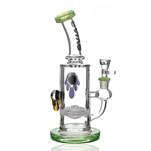 Bong Double Implosion Rig 25 cm Calvoglass
