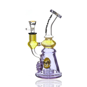 Bong Triple Skull Rig 20 cm Calvoglass