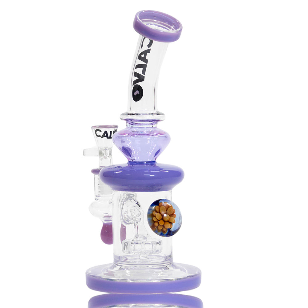 Implossion Drop Rig Purple 23cm - Calvo Glass