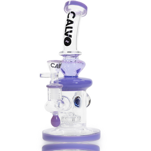 Implossion Drop Rig Purple 23cm - Calvo Glass