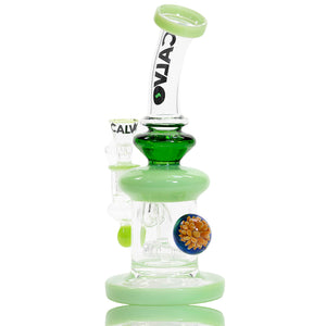 Implossion Drop Rig Green 23cm - Calvo Glass