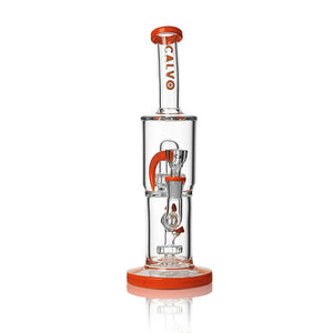 Mushroom Waterpipe Orange 30cm - Calvo Glass