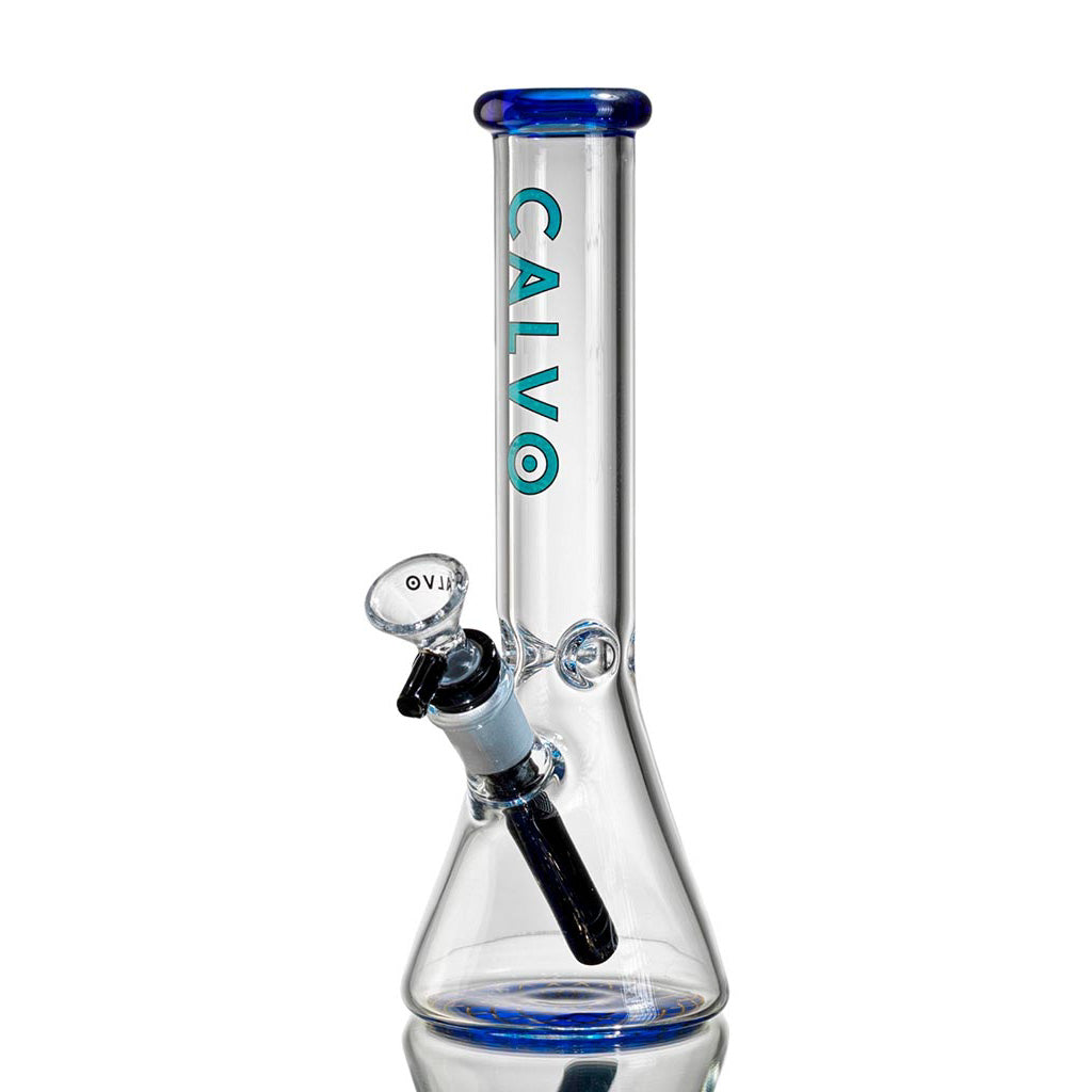 Beaker Blue 25 cm Calvoglass