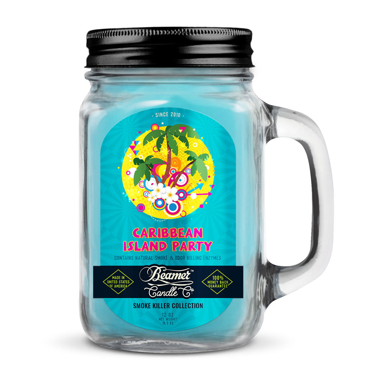 Vela Large Caribbean Island Party - Beamer Candle