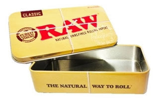 Cajita Metálica RAW Rectangular Café