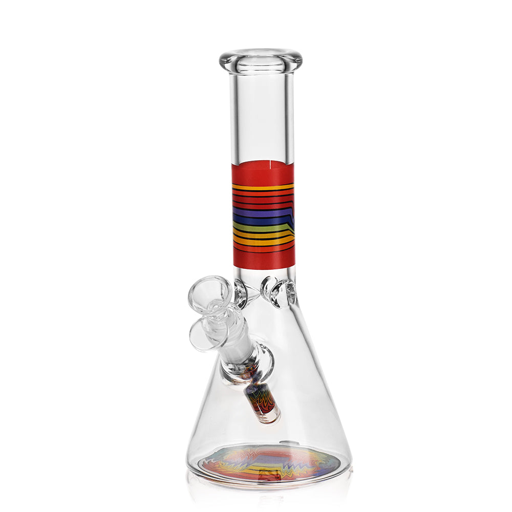 Beaker Decal Red 25 cm Calvoglass