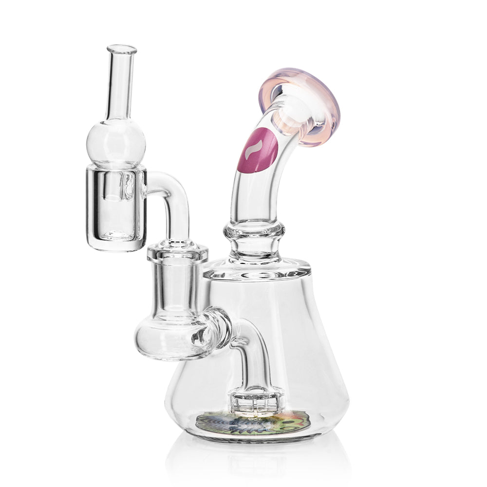 Wax Set Pink Dab Rig Calvo Glass