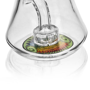 Bong Wax Set Dab Rig + Banger + Carb Cap Black - Calvoglass