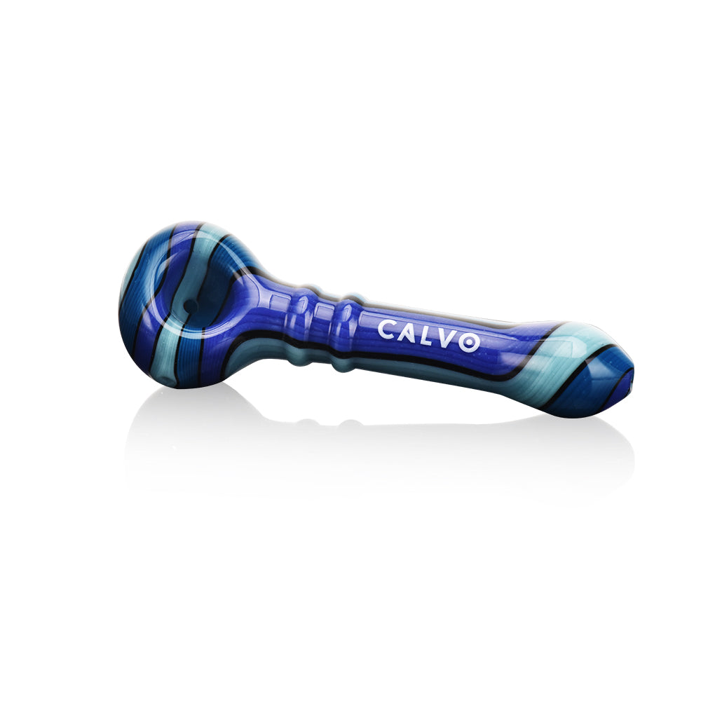 Pipa Signature Spoon Blue 12cm Calvo Glass