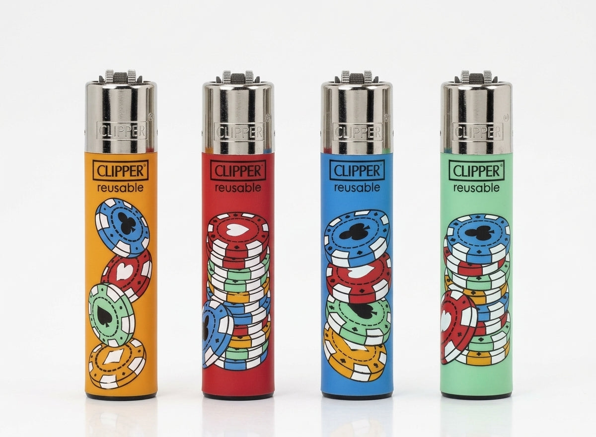 Encendedor Clipper Poker Games 3