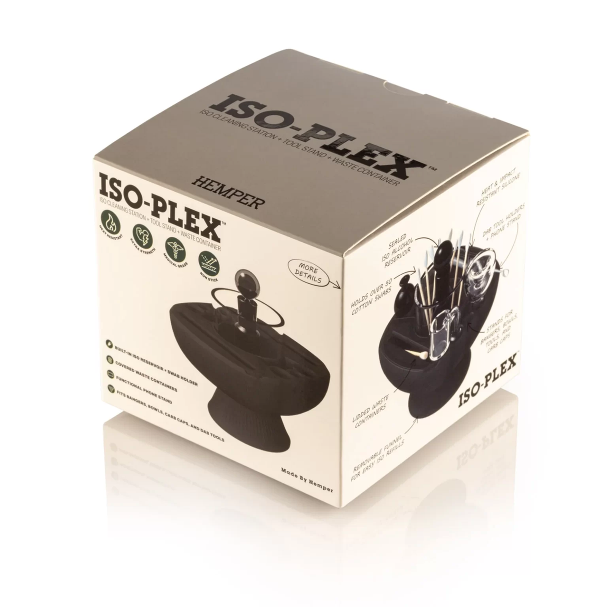 Isoplex Estacion De Dab y Limpieza Negro - Hemper