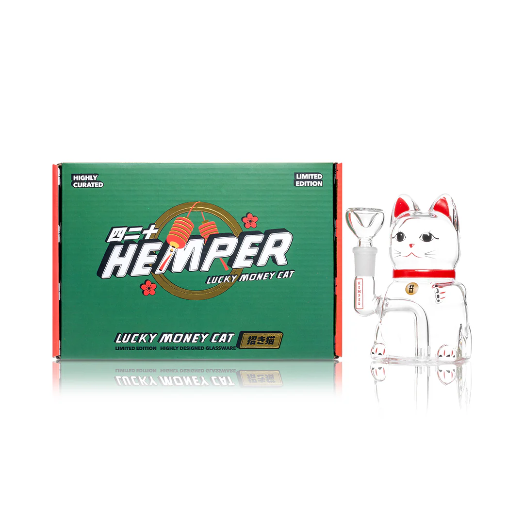 Bong Lucky Money Cat - Hemper