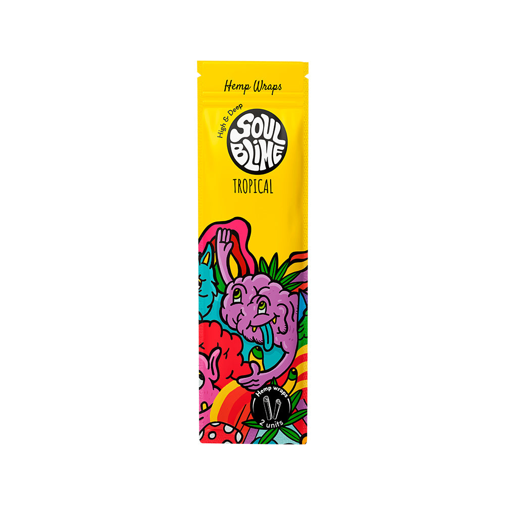 Blunt Hemp Wrap x2 Sabor Piña - Soulblime