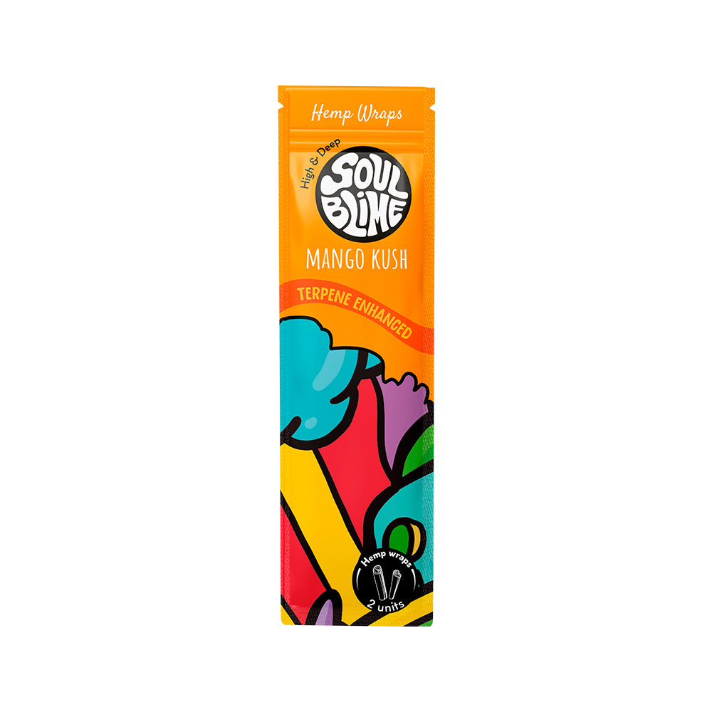 Blunt Hemp Wrap x2 Sabor Mango Kush - Soulblime