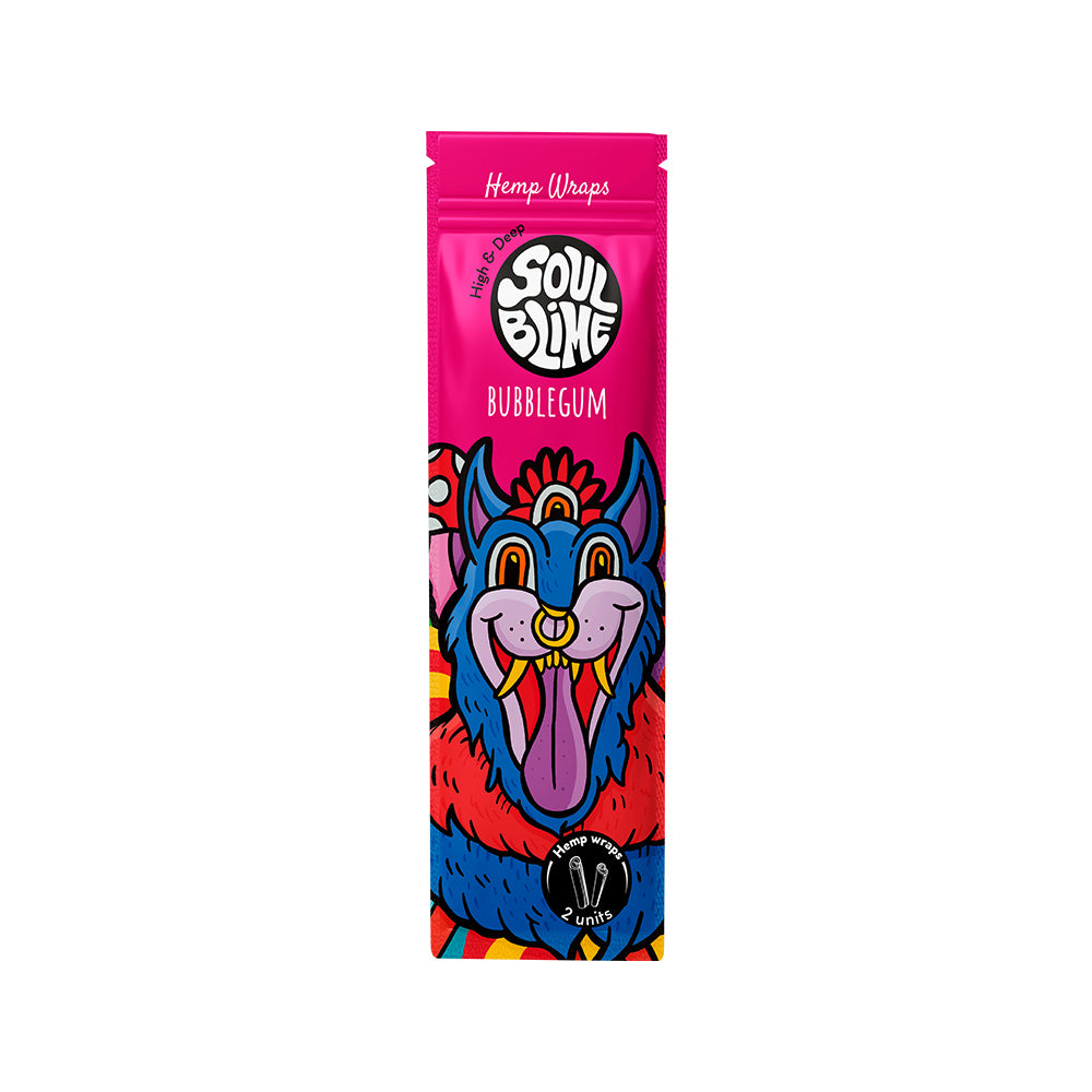 Blunt Hemp Wrap x2 Sabor Chicle - Soulblime – La Juana Growshop