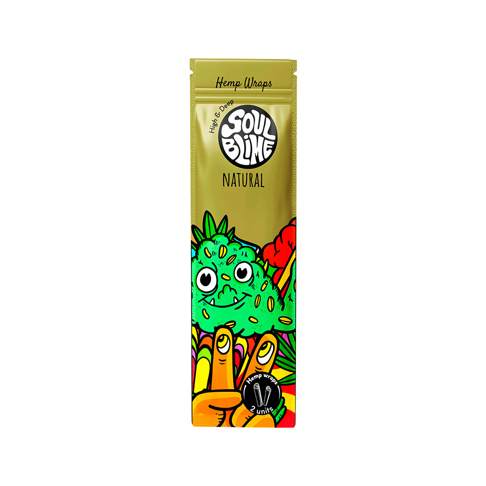 Blunt Hemp Wrap x2 Sabor Original - Soulblime