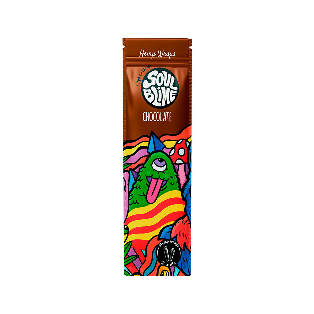 Blunt Hemp Wrap x2 Sabor Chocolate - Soulblime