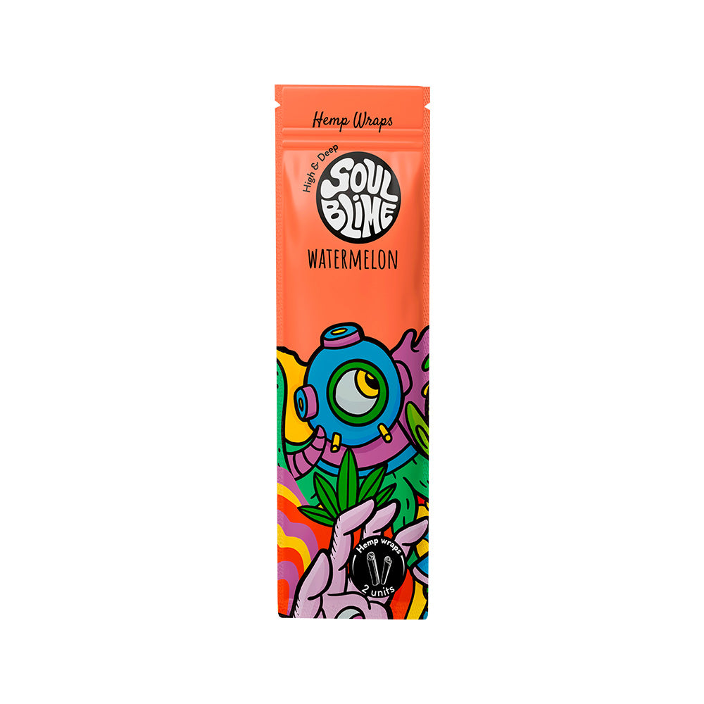 Blunt Hemp Wrap x2 Sabor Sandia - Soulblime