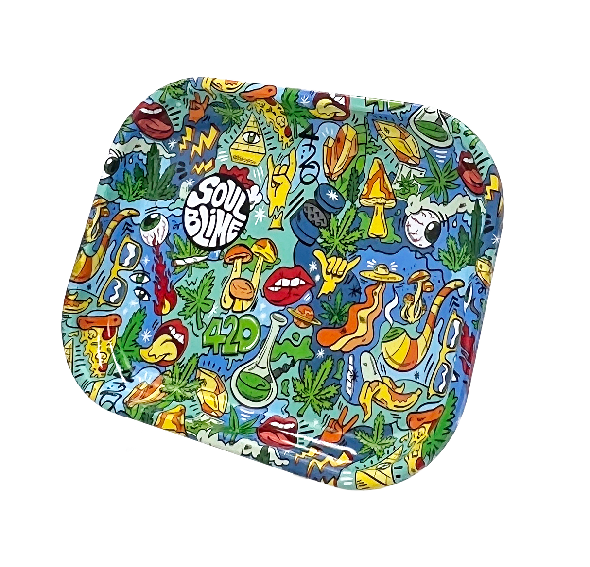 Bandeja Metálica Ojos - Soulblime