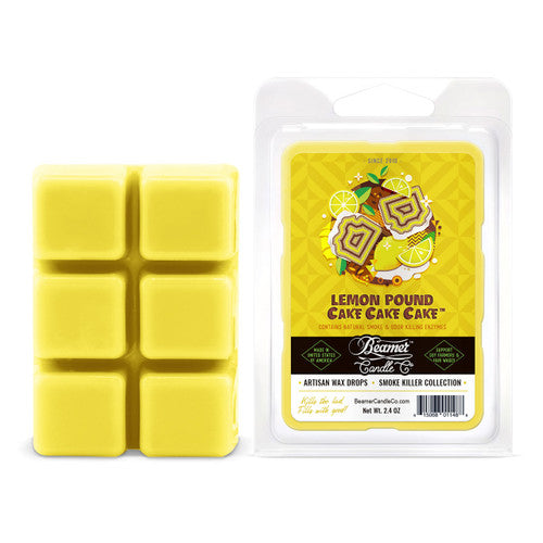 Vela Wax Drop Lemon Pound Cake Cake Cake Edición Limitada - Beamer Candle