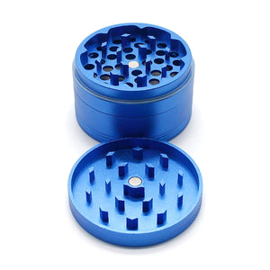 Moledor Metalico Lite Azul 50mm - Calvo Glass