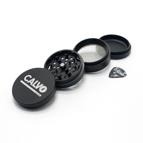 Moledor Metalico Lite Negro 50mm - Calvo Glass