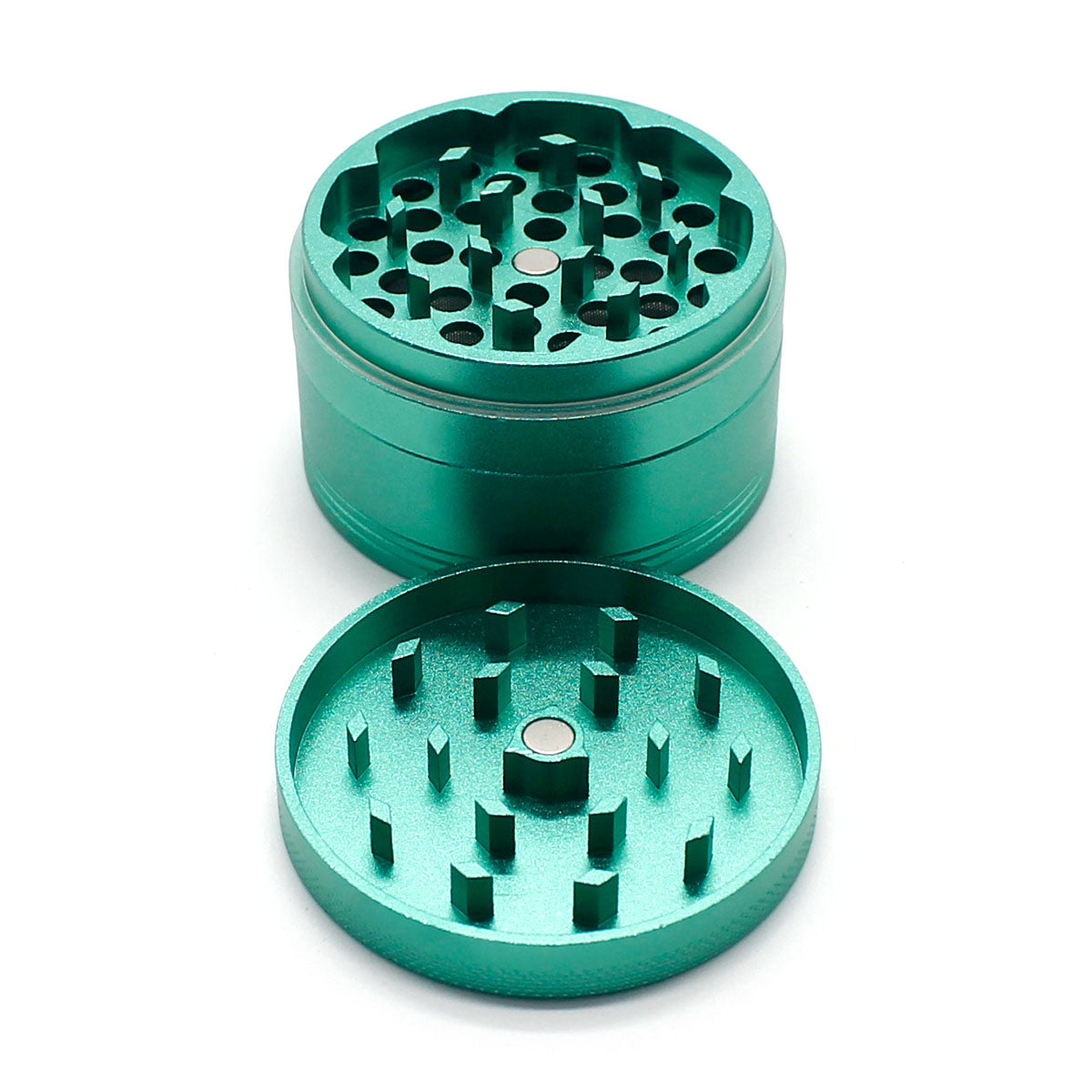 Moledor Metalico Lite Verde Oscuro 50mm - Calvo Glass