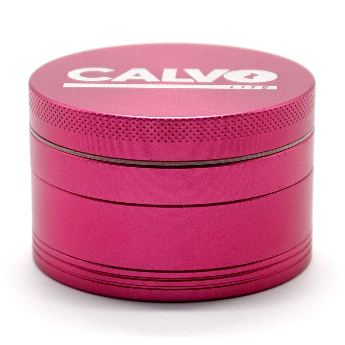 Moledor Metalico Lite Rosado 50mm - Calvo Glass
