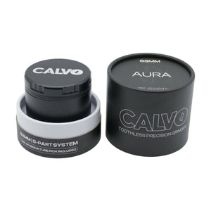 Moledor Aura Non Teeth 63mm Negro - Calvo Glass