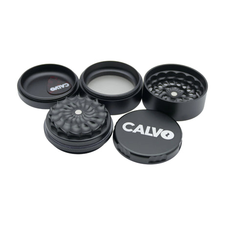 Moledor Aura Non Teeth 63mm Negro - Calvo Glass